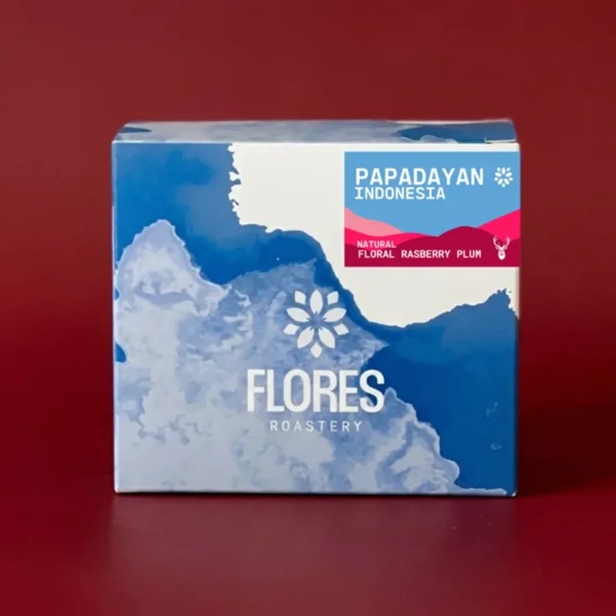 Flores Roastery Papandayan Endonezya Natural kahve paketi