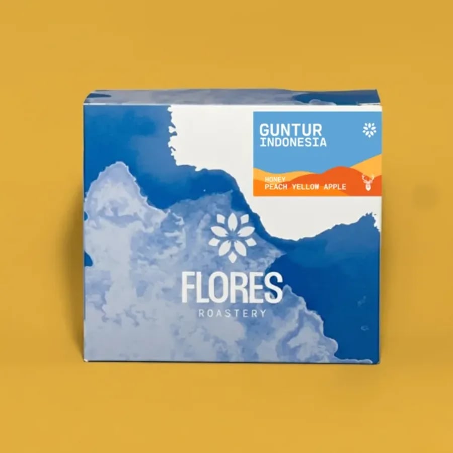 Flores Roastery Guntur Endonezya Honey kahve paketi